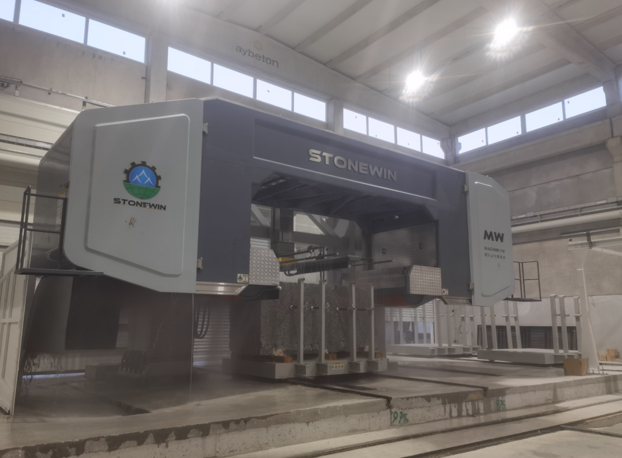 Stonewin Multi Wire Saw Custom Project for Turkey Stone Factory: Optimized Cutting for Turkish Granite & Marble Varieties