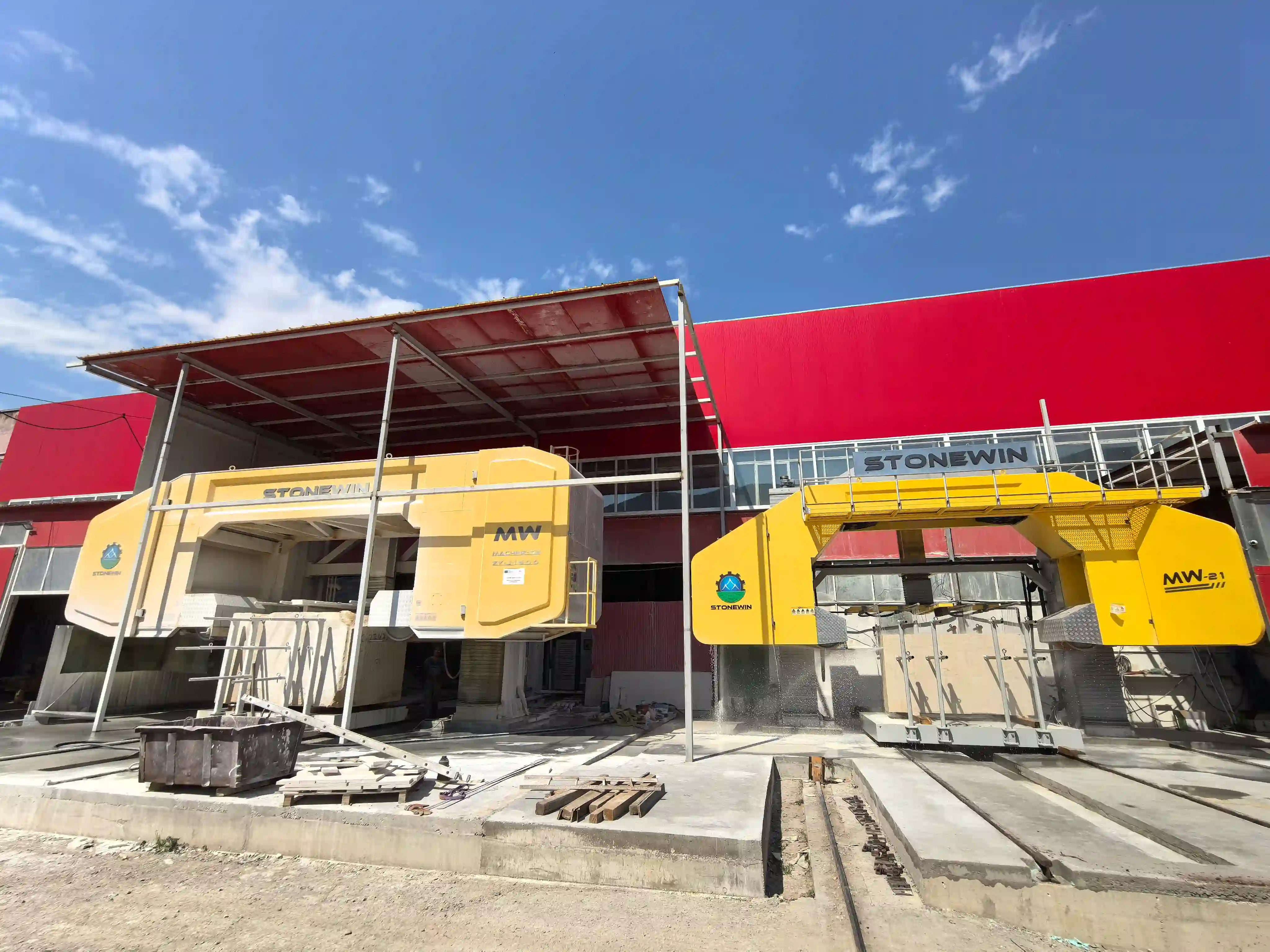 Case Study: Stonewin Multi Wire Saw Machines Enter European Market – Dual Installation for Bulgaria Stone Processor