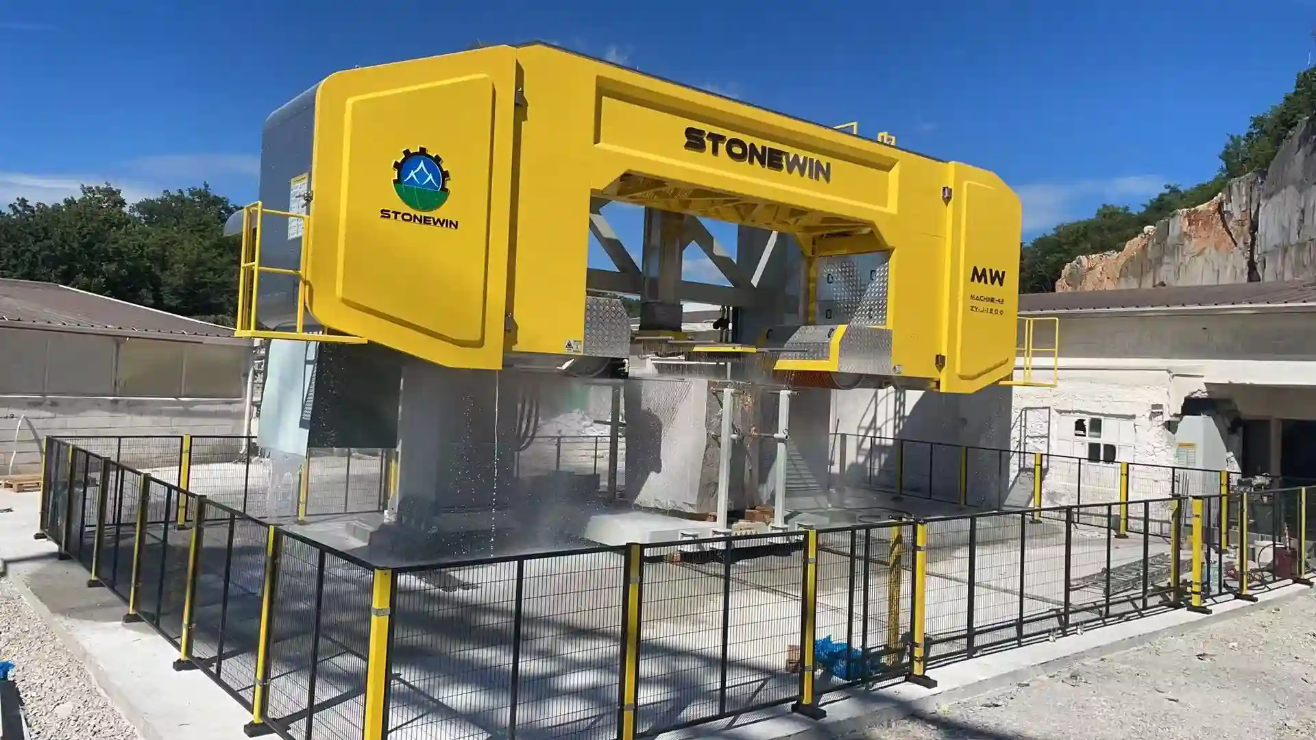 Stonewin Multi Wire Saw Machine Enters Italy: Recognized by the World’s Stone Heartland