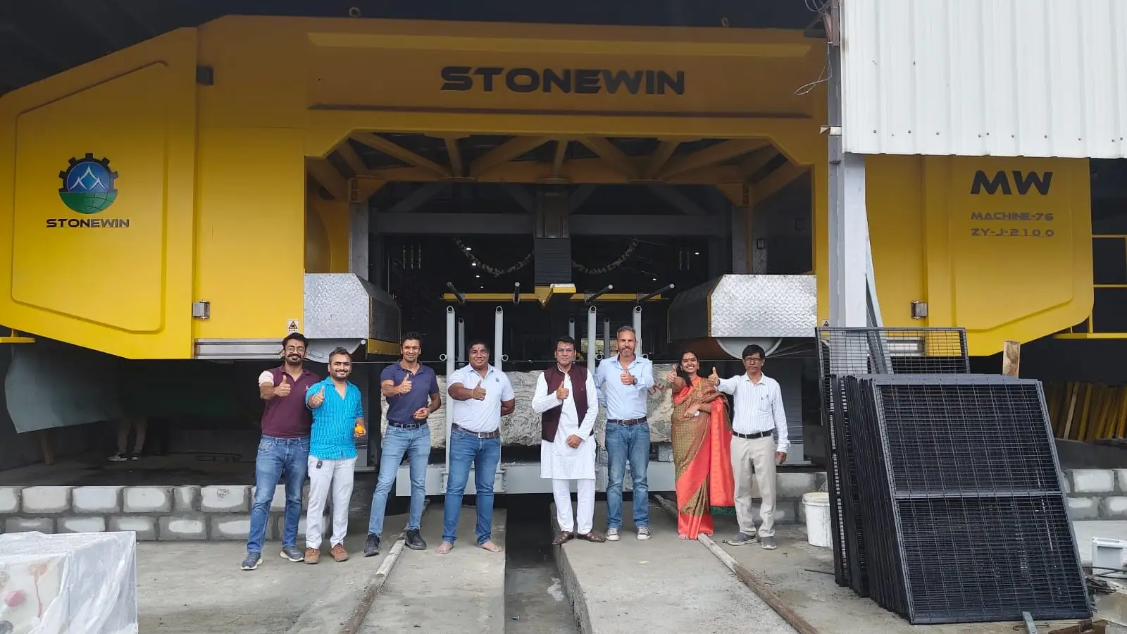 Stonewin Multi Wire Saw Machine Enters Rapid Growth Phase in India’s Natural Stone Industry